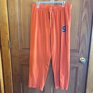 Syracuse Orange Lounge Pants with Blue Lettering